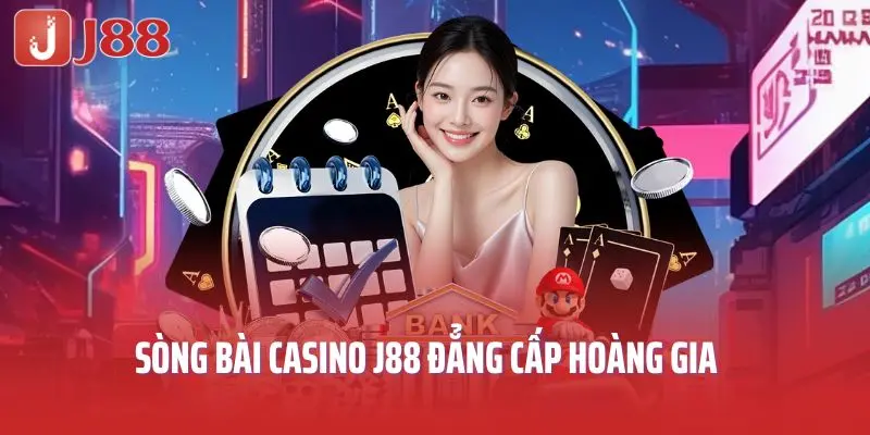 Sòng bài casino J88 đẳng cấp hoàng gia